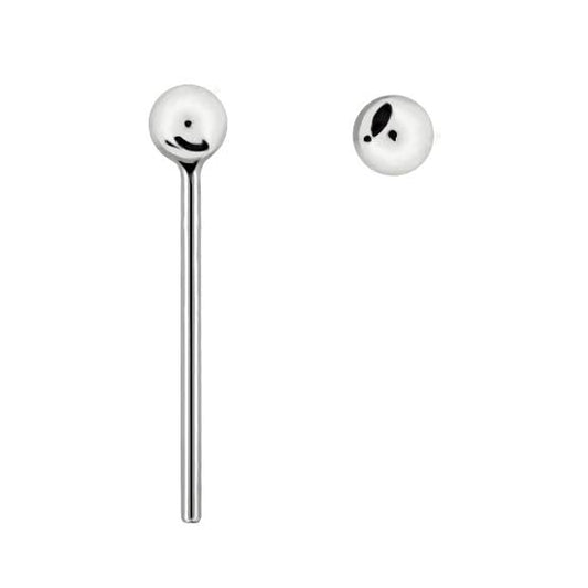 Silverball Nose stud